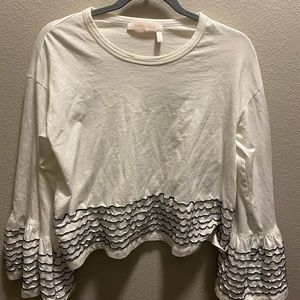 See by Chloe Ruffle Shirt